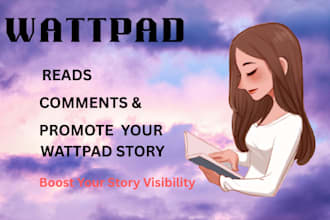 read,comment and promote your wattpad story
