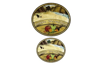 design ancient waters farm craves logo for you