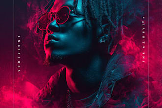 design single cover art, album cover art and mixtape cover
