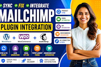 sync fix and integrate mailchimp woocommerce wordpress plugin product sync api
