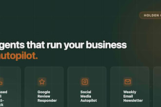 set up business automation systems for calls, emails, and customer communication
