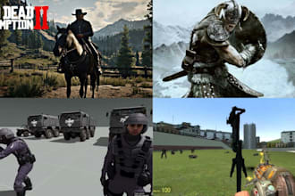 create, or update mods, weapons, and armor for skyrim, arma 3, gmod, rdr 2