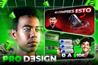 create custom and high contrast youtube thumbnails