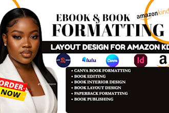 design KDP book formatting canva formatting and book publishing