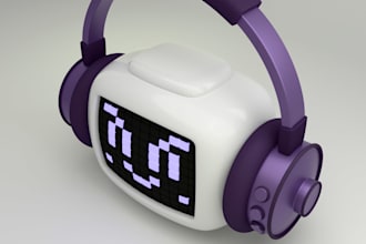 create stylized cartoon 3d characters