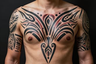 design the best tribal tattoo