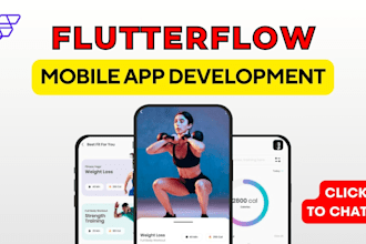 be your flutterflow mobile app developer, ios mobile app, mobile app development