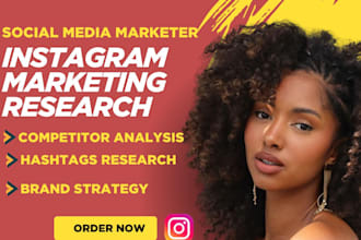 instagram competitor analysis instagram brand strategy growth hashtags research