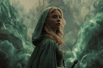 design fantasy, sci fi, horror and dystopian book cover art