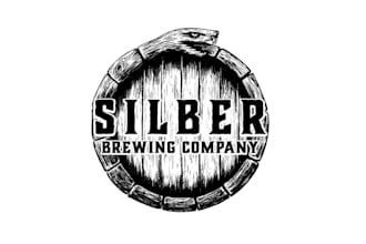 design brewery creative logo incorporating snake