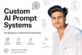 create custom ai prompt systems for business and content