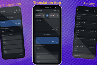 build a professional translation app with flutter