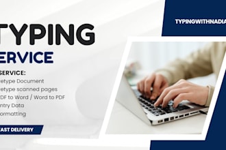 retype PDF or scanned documents into word
