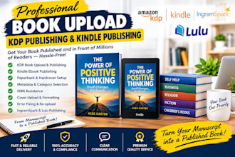 do amazan kdp upload KDP publishing kindle format book upload lulu ingramspark