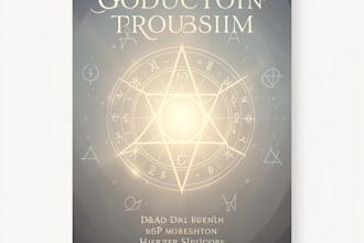 design fantasy and minimal book and ebook cover