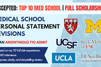edit your medical school personal statement