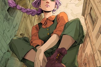 draw comic book illustration with comic book illustrator