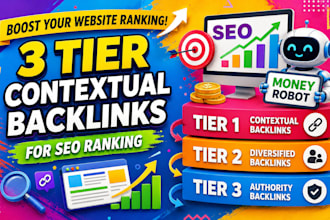do tier 1 and 10k tier 2 SEO contextual backlinks