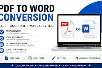 convert PDF to word accurately and fast