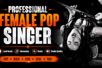 be your female pop singer songwriter vocalists singer female rock singer