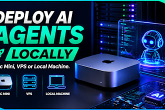 locally deploy clawdbot moltbot openclaw ai agent on mac mini vps local machine