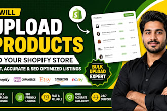 add, upload, list products to your shopify store ecommerce store, webshop, etsy