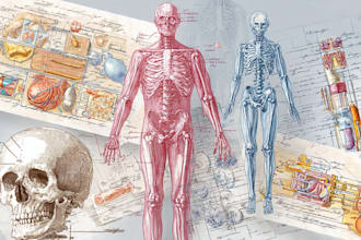 design scientific, medical, educational illustration for you