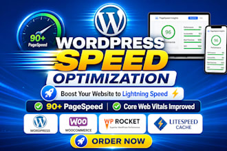optimize wordpress speed, over 95 score, mobile optimization