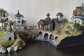 create miniature painting model painting