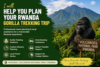 help you plan your rwanda gorilla trekking trip