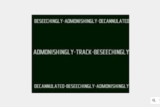 do beseechingly admonishingly track decannulated