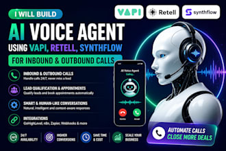 build ai voice agent with vapi, retell, synthflow