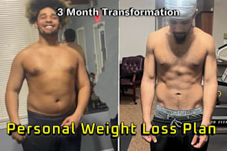 create a custom weight loss plan based on real results