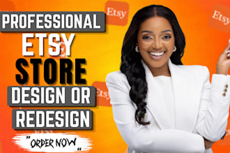 create a high converting etsy shop design and branding