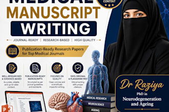 make journal ready medical and neurodegeneration research manuscripts