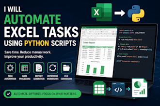 automate repetitive excel work and reports