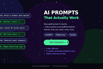 create powerful chatgpt and midjourney prompts for your business