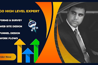 create ghl forms , surveys, funnels, websites, in ghl