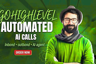 setup gohighlevel voice ai, automate inbound outbound calls in gohighlevel ai