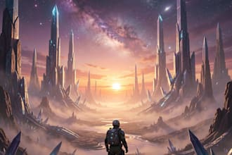 sci fi illustration and sci fi art