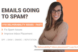 fix your email deliverability and spam issues
