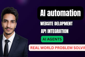 build custom  ai website development ,ai trading apps ,full stack development