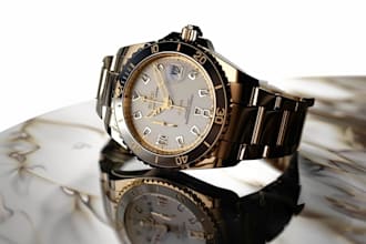 do realistic 2d wrist watch models, luxury watch