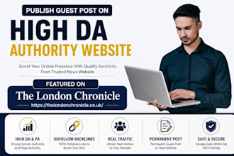 pubish article on the london chronicle