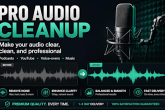 clean, repair, and enhance your audio professionally