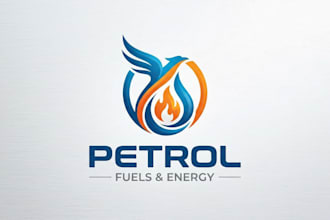 design a modern and professional petrol logo for your brand