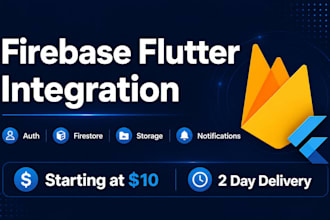 integrate firebase in your flutter app