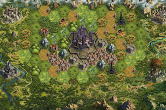 design board game maps, fantasy map, tabletop game map layouts and illustration