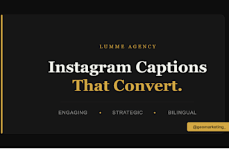 write engaging instagram captions that convert followers into customers