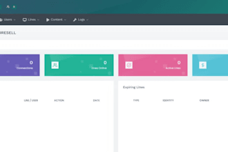 setup custom xtream ui and xui one admin panel, reseller access, m3u playlist